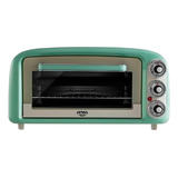 Horno Electrico Atma Grill Vintage 1380w Timer Hg1622v Verde