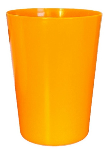 Vaso Plastico X10 Apilable Irrompible Colores 300ml