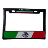 Marco Porta Placa Moto Bandera De Mexico Placa Grande Se