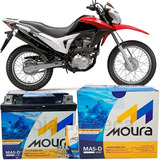 Bateria Moto Nxr150 Bros Ks/ Mix 2006 À 2012 12v 5ah Moura**
