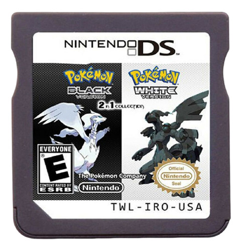 Tarjeta De Juego G Para 3ds/3ds Ndsi/nds (negra 1 Blanca 1)