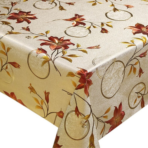 Toalha De Mesa Térmica Premium Decorativa Natal 1,5m X 1,4m