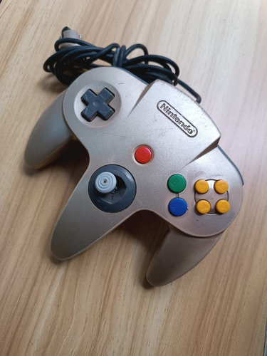 Control Mando Dorado Nintendo 64 N64 Palanca Zelda Gold