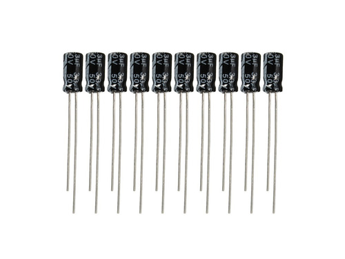 Pack 10x Capacitor Electrolitico 3.3uf 50v Arduino Nubbeo
