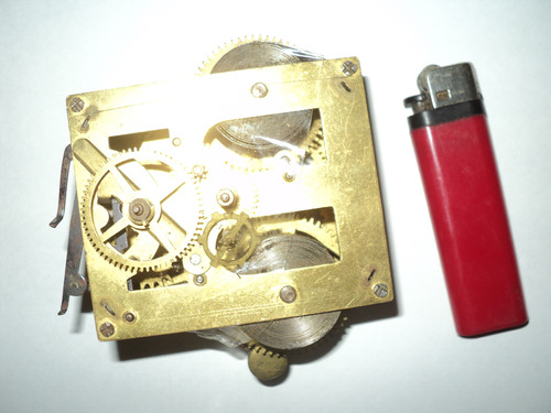 Antigua Maquina Repuesto Reloj Ansonia.