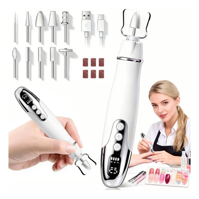 Kit Unas Drill Inalambrico Tiiyee Professional 2 En 1 Pulidor Esmeril Para Unas Recargable - Manicure Pedicure Esmeril Pedicure Pies Esmeril Unas Inalambrico Nail Drill Organic Nail Pulidora Acrilicas | Meses sin interés