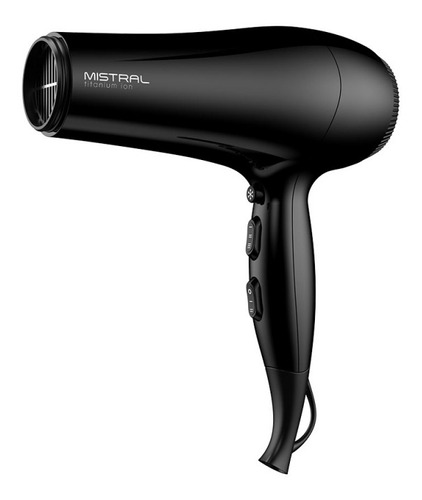 Secador De Pelo Gama Mistral Titanium Ion 2200w Negro Lh