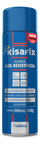 Pegamento Spray Multiproposito Alta Temperatura Kisafix 340g