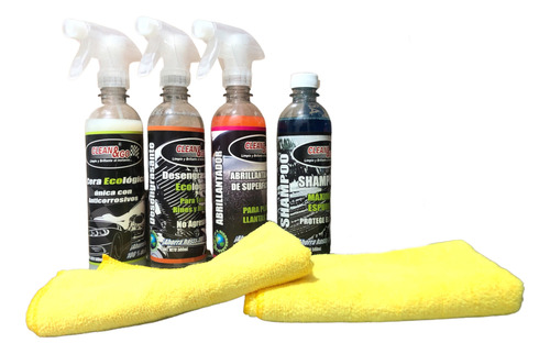 Kit De Lavado Auto-moto Clean & Go Promo