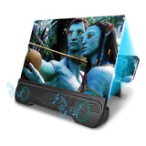 Amplificador Lupa Imagen Cel Sonido X Bluetooth, Plegable 3d