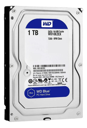 Disco Duro Interno Western Digital  Wd10ezex 1tb Blue 3.5 