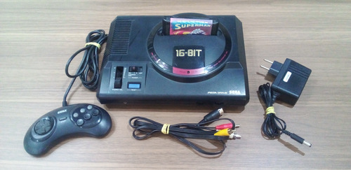 Console Mega Drive Japonês Completo 