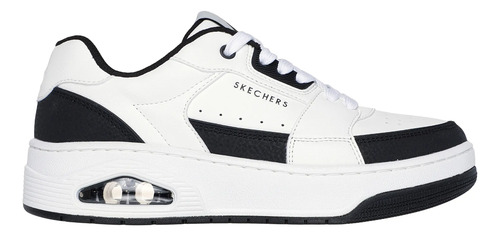 Tenis Skechers Street Uno Blanco Para Mujer 177710wbk