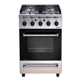 Cocina Morelli Ferro 550 A Gas 4 Hornallas Puerta Con Visor