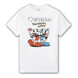 Remera Cuphead - Aesthetic Talles Especiales Niños Unisex