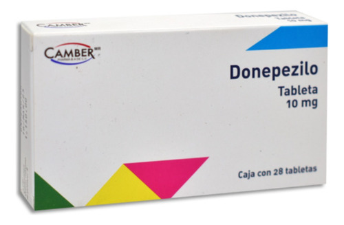 Donepezilo 10 Mg Caja Con 28 Tabletas Laboratorios Camber