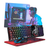 Combo 4en1 P/gamer Teclado/mouse/auricular/mouse Pad Daewoo