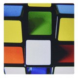 Mouse Pad Imagen Cubo Rubik 8 X 8 Pulgadas