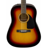Fender 0970110232 Guitarra Acustica Cd-60 Dread Sbs Case Blk