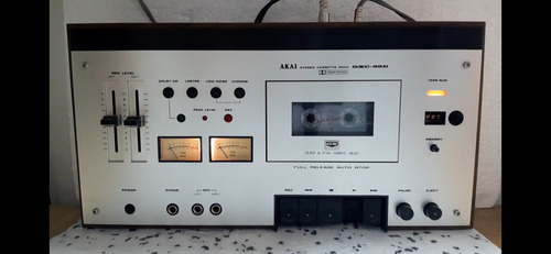 Tape Deck Cassete Akai Gxc-39d Impecável 04