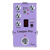 Pedal Rowin Looper Pro 5x1 Reverber Chorus Delay Afinador