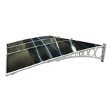 Toldo Policarbonato Abs 4,00x1,50m - P/ Portas E Janelas