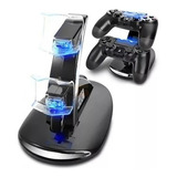 Carregador De Controle Ps4 Com Suporte Dualshock Joystick