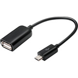 Cable Otg Usb A Micro Usb 2.0 De 5 Pines Y 15 Cms Pendrive