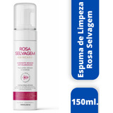 Espuma De Limpeza Rosa Selvagem Skincare Frasco 150ml