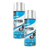 Kit 2 Pz Alcohol Isopropílico 99% Aerosol De 250 Ml Silimex 