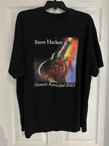 Camiseta Genesis Revisited 2022 De Steve Hackett Music De S