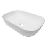 Lavamanos De Sobreponer En Ceramica Blanco 13cm*46cm*33cm