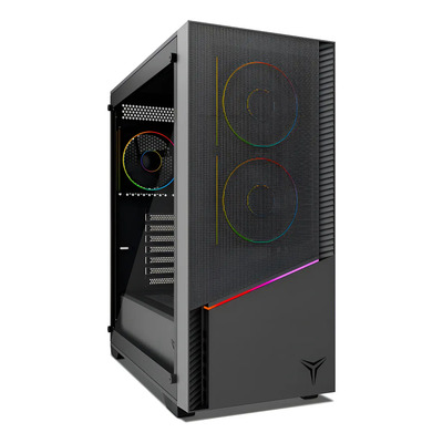 Gabinete Yeyian Elara, Midi-tower, Micro-atx\u002Fmini-itx,atx, Usb 3.0,usb C, Sin Fuente, 4 Ventiladores Argb Instalados, Tarjeta De Video Hasta 360 Mm, Ycm-apela-m1 | Envío gratis