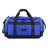 Bolso De Viaje Cabina Low Cost Deportivo Tela Wanderlust Color Azul