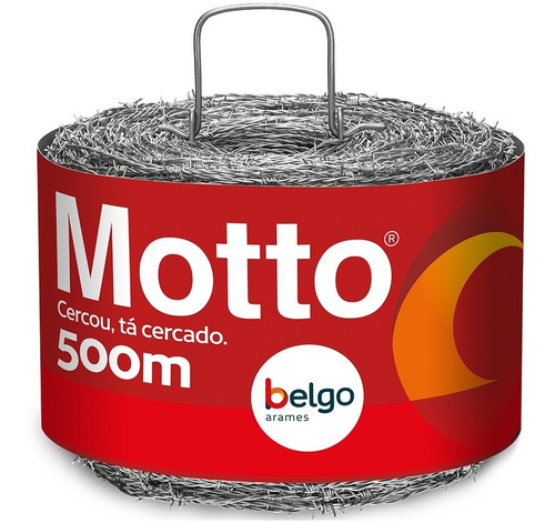 Arame Farpado Belgo Motto® - 500m Belgo Bekaert Arames