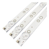 Kit Barra Led Para Philips/aoc Le32d1352 Le32h1461 Aluminio