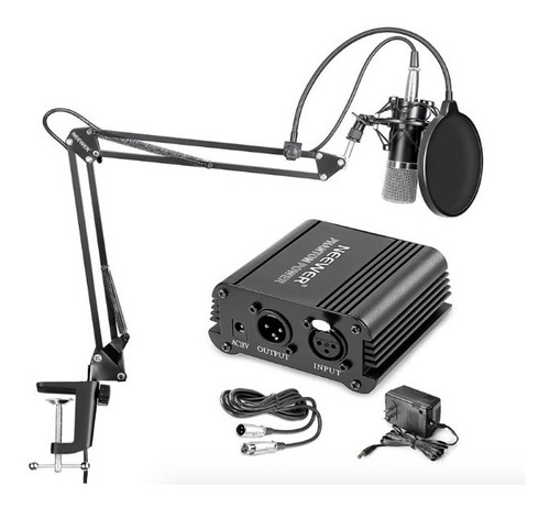 Micrófono Profesional Neewer Nw-700 + Kit + Phantom Power