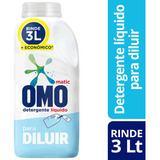 Omo Detergente Líquido Para Diluir 500ml Rinde 3lt