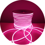 Tyf Mangueira Led Neon Rosa 15m 8x16mm Flex Alto Brilho 220v