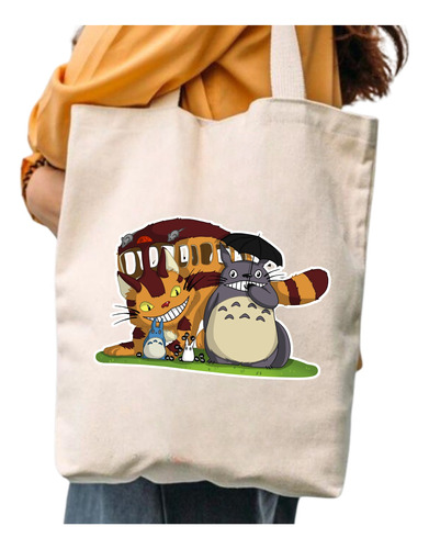 Bolso Totebag Mi Vecino Totoro Algodon 