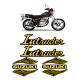 Adesivos Moto Suzuki Intruder 125 2002/ Alto Relevo