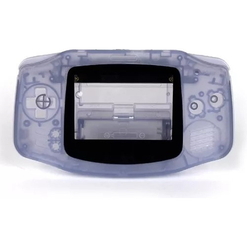 Carcasa Clear Purple De Gba Gameboy Advance Retro 