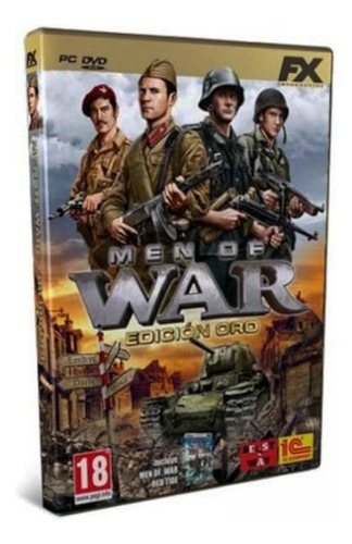 Men Of War Ediciòn Oro Fisico Nuevo