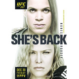 Ufc 207 Nunes Vs Rousey Dvd Com Audio Portugues + Extras