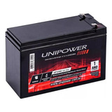 Bateria Selada 12v 9a Up1290 Nobreak Alarme 9ah Unipower *