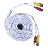 Cable Para Cámara De Vigilancia Seguridad 30 Metros Bnc+dc