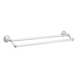 Moen, Chrome Dn8422ch Preston - Toallero Doble Para Baño (24