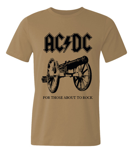 Remera Ac/dc For Those About To Rock We Salute You Algodón