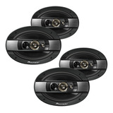 Kit 4 Auto Alto Falantes Pioneer 6x9 600w Rms Ts-6990br 69