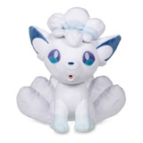 Vulpix Alola Pelúcia Original Pokémon Center 20cm Branca